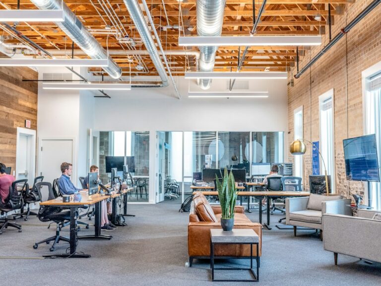 Modern professional business meeting